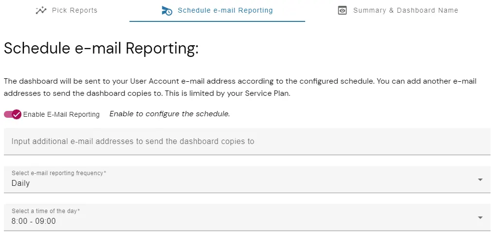 Automate SEO Report - Schedule e-mail reporting