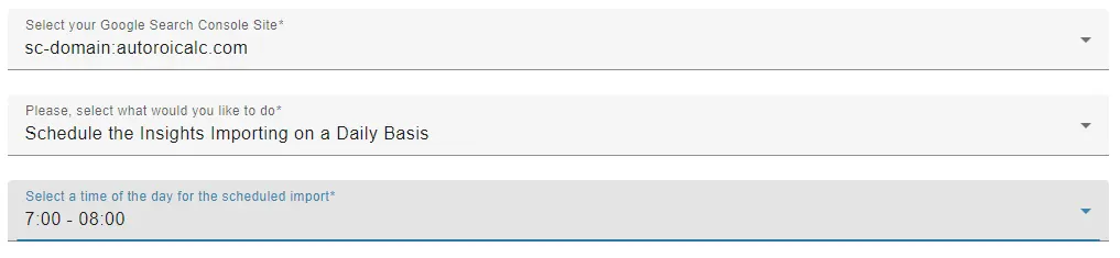 Second Import - Set up the Automated Fetch