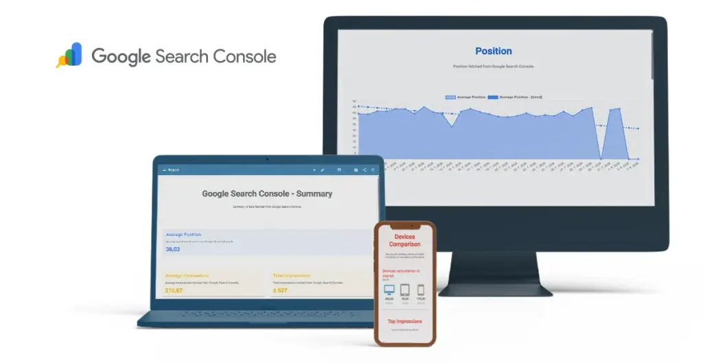 Google Search Console Reporting