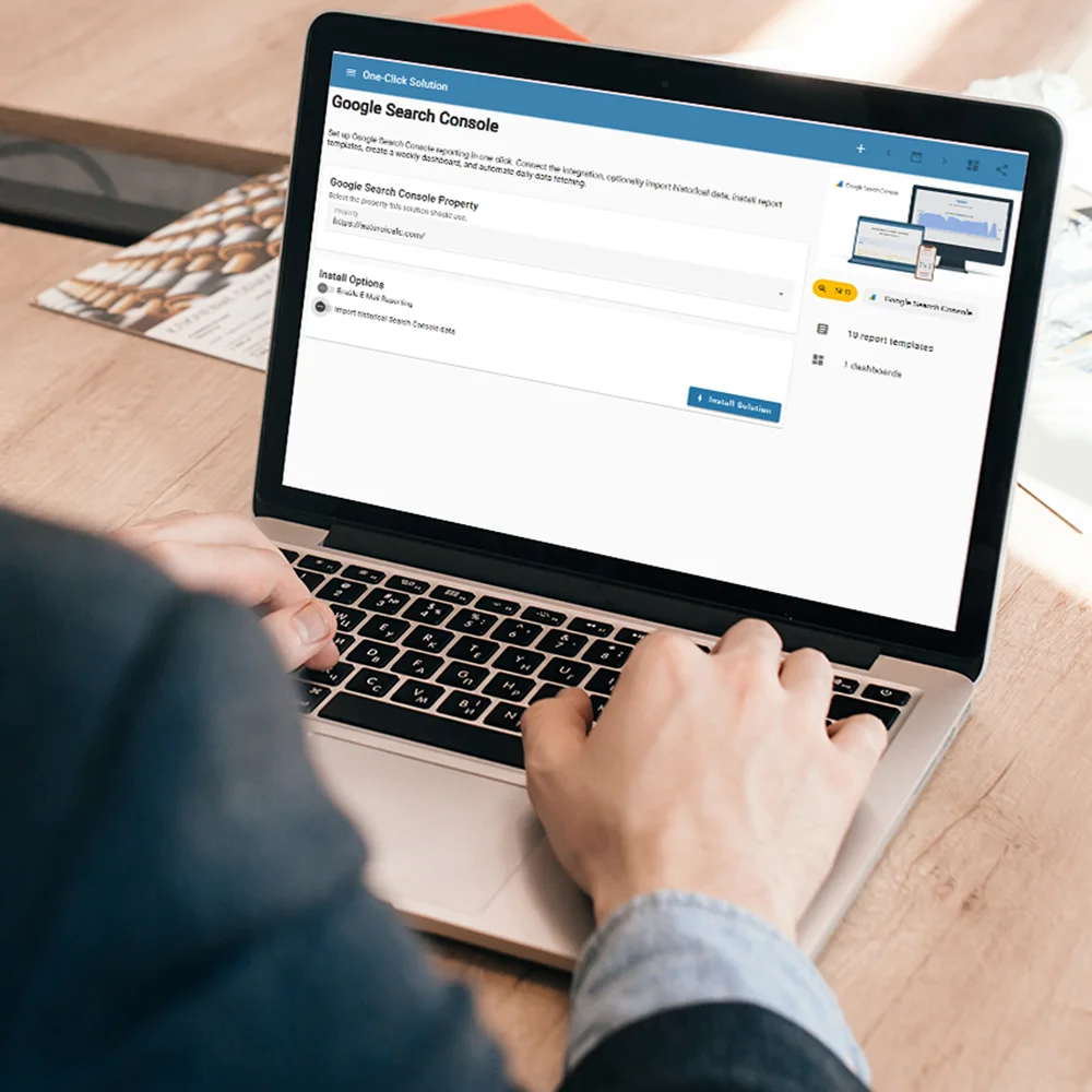 Start Faster with One-Click SEO Reporting