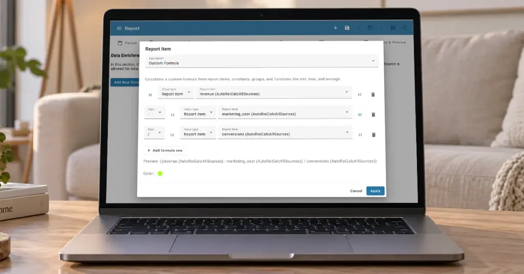 How to Calculate Custom Marketing Metrics from Multiple Report Items